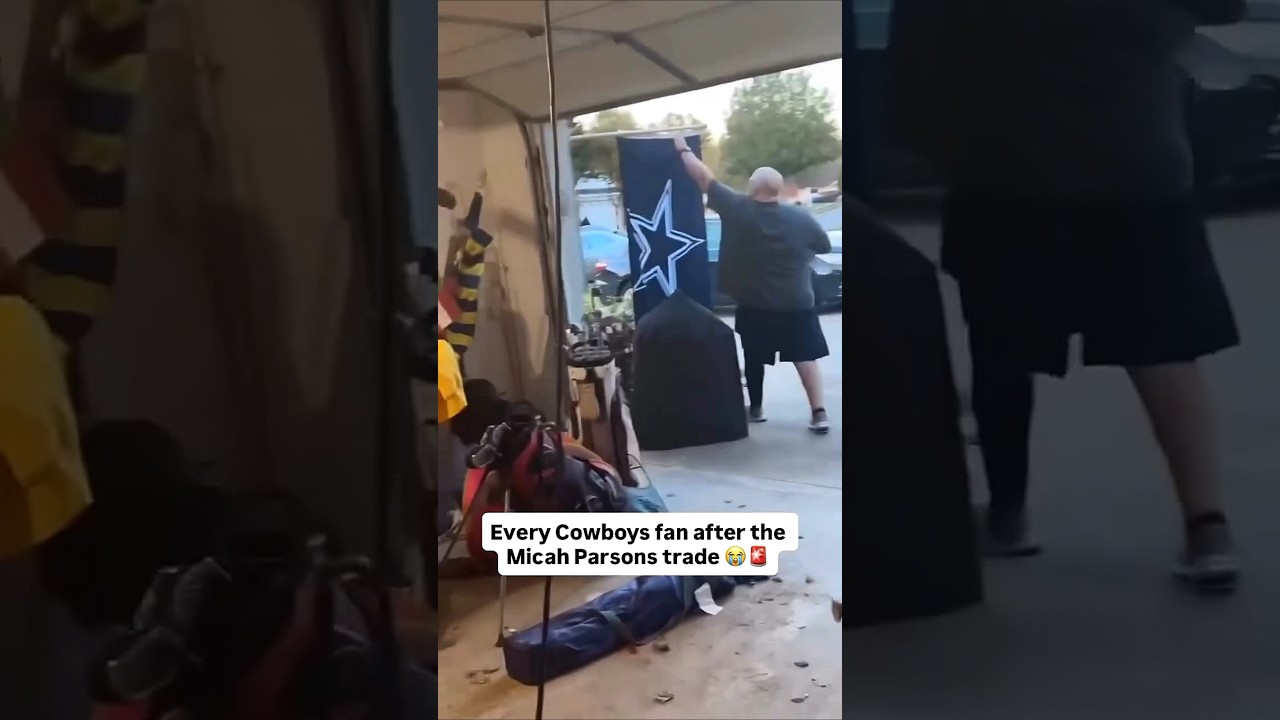 Dallas Fans Losing It After Micah Parsons Trade #nflshorts