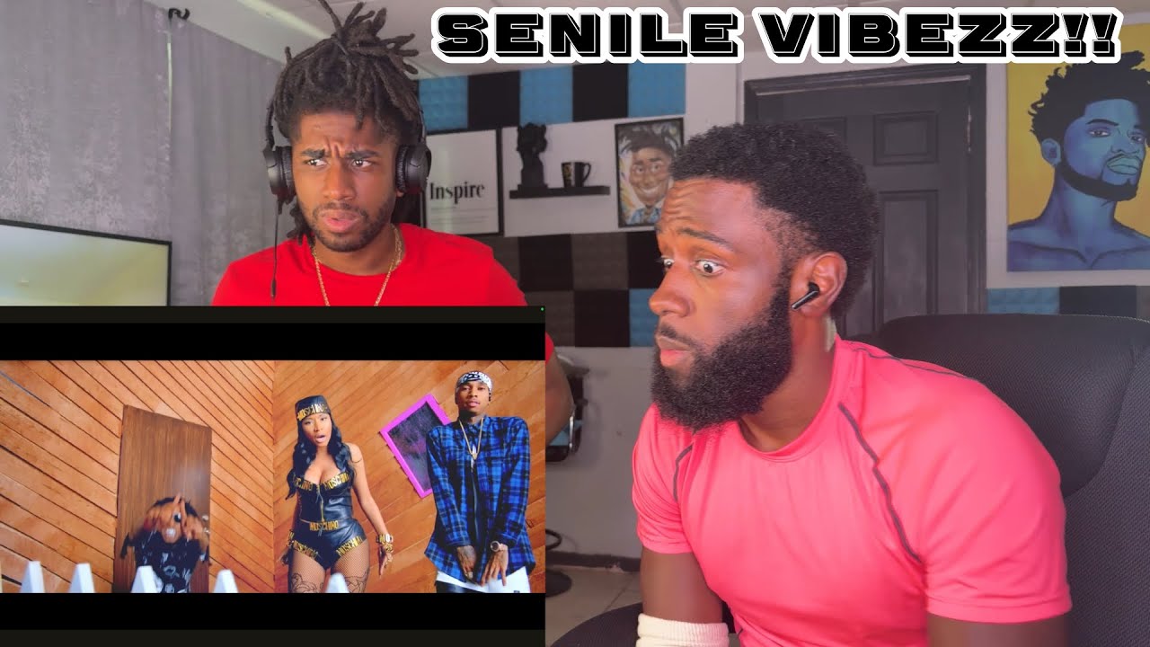 Young Money - Senile ft. Tyga, Nicki Minaj, Lil Wayne Reaction!!! With @kjballinout 