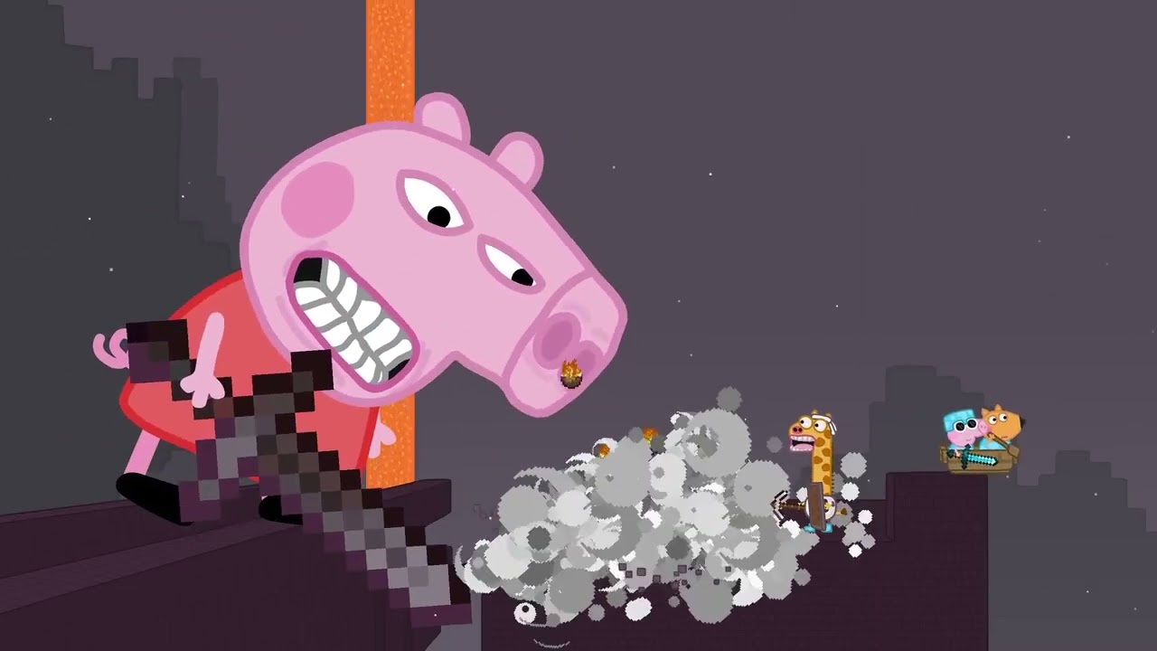 10 Speedrunning VS GIANT PEPPA Who Won?