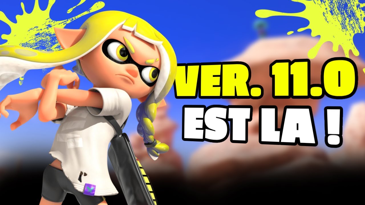 LA MAJ 11.0 EST L&Agrave; ! | SPLATOON INFO