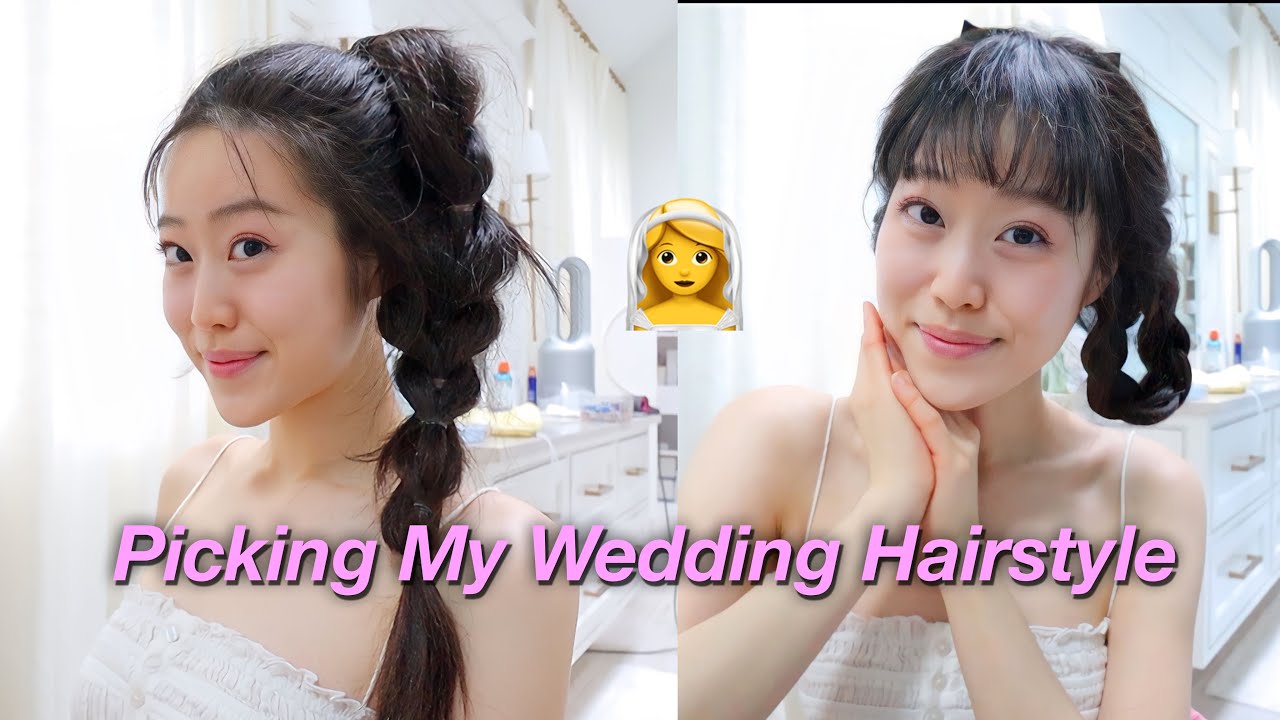 I tried HAIR THEORY to find my WEDDING HAIR STYLE