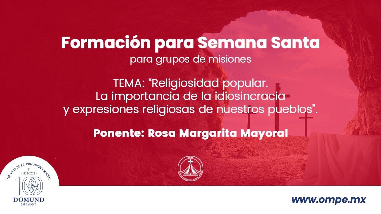 Formaci&oacute;n para Semana Santa 2026