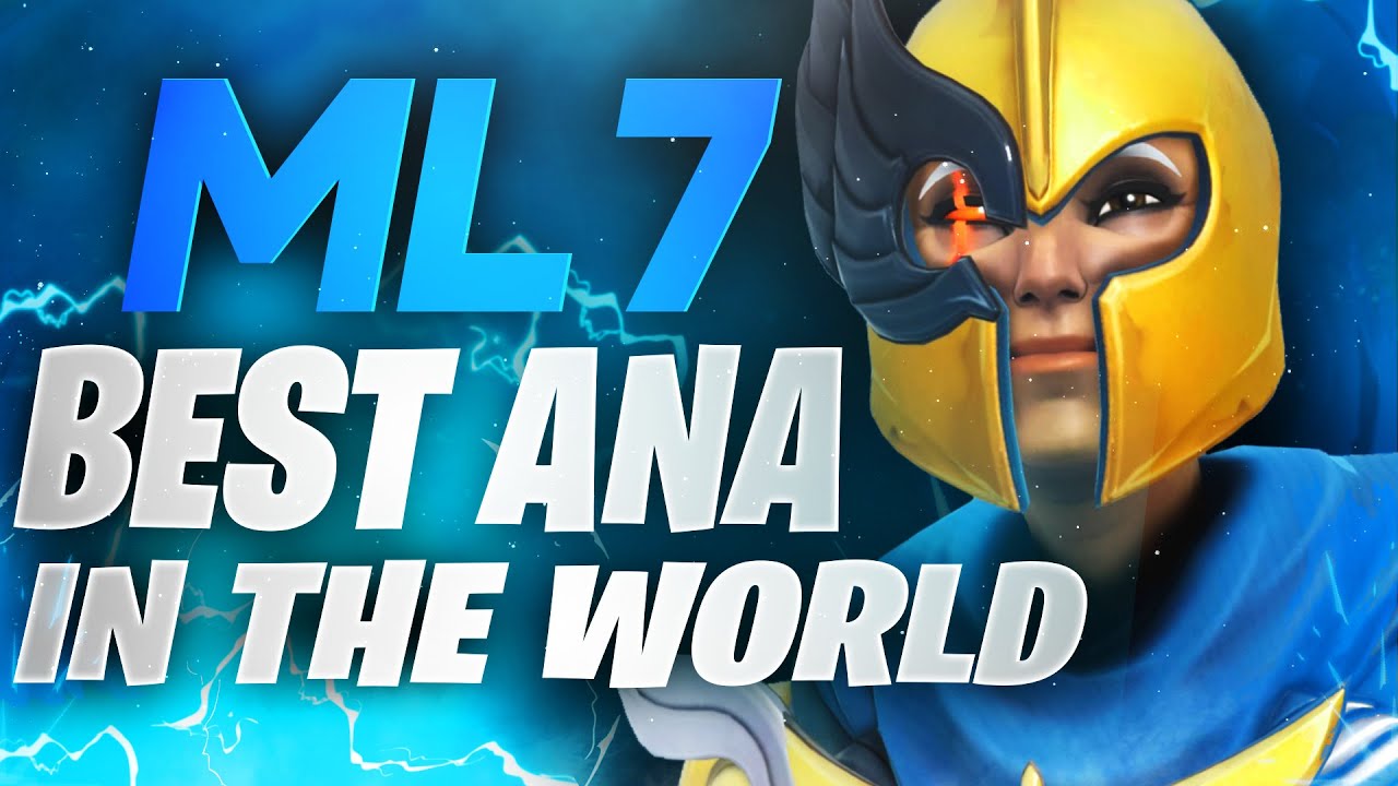 ml7 The Most Dominant Ana gameplay Ever! [ Overwatch Season 29 Top 500 ]