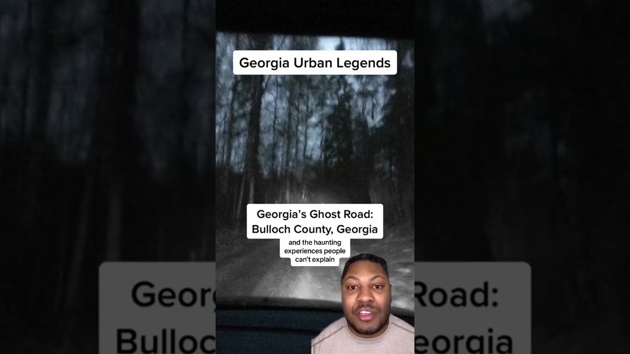 Georgia Urban Legends: The Ghost Road #georgia #learnaboutgeorgia #bullochcounty