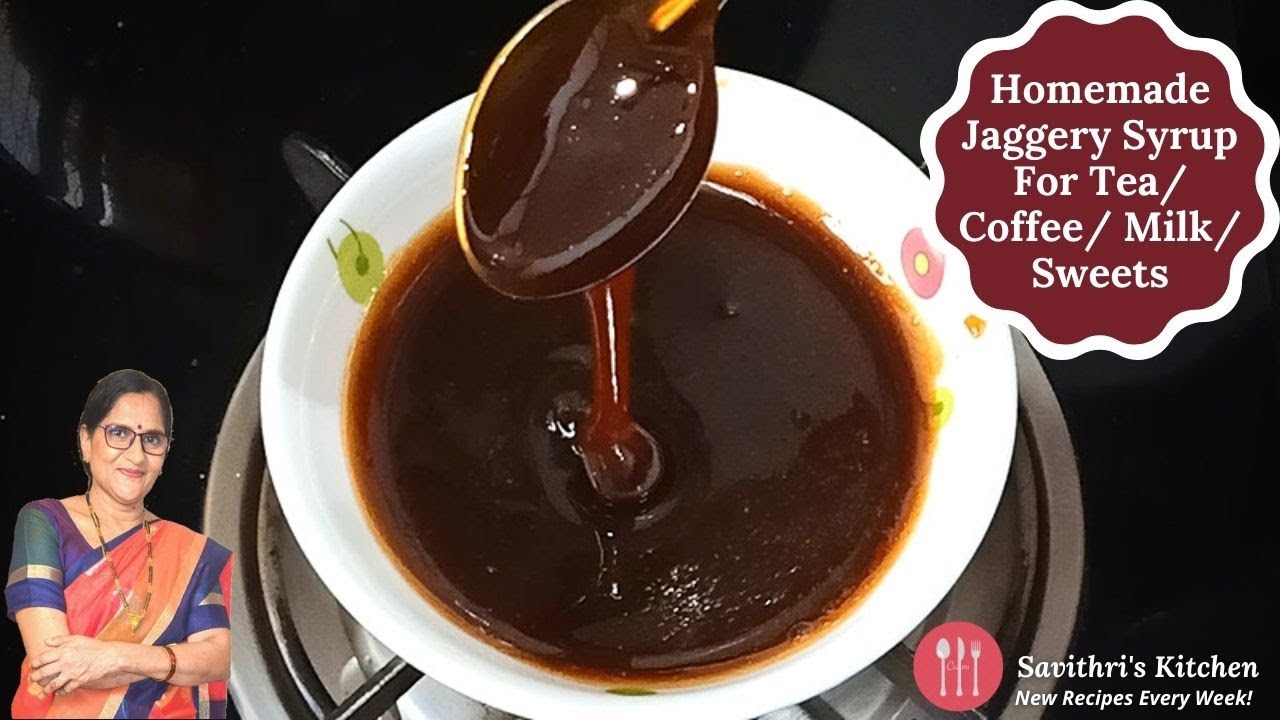 How To Make Jaggery Syrup At Home | How To Melt Jaggery