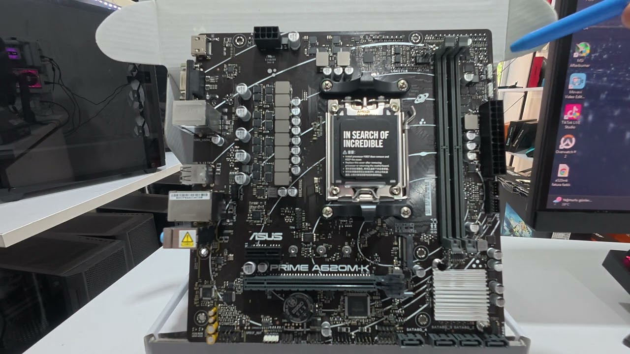 ASUS PRİME A620MK  AM5 SOKET DDR5 ANAKART  İNCELEME
