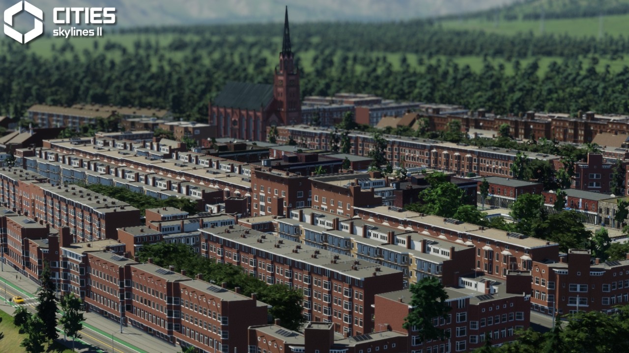 Я построил идеальный город в стиле Новой Англии | Cities: Skylines 2