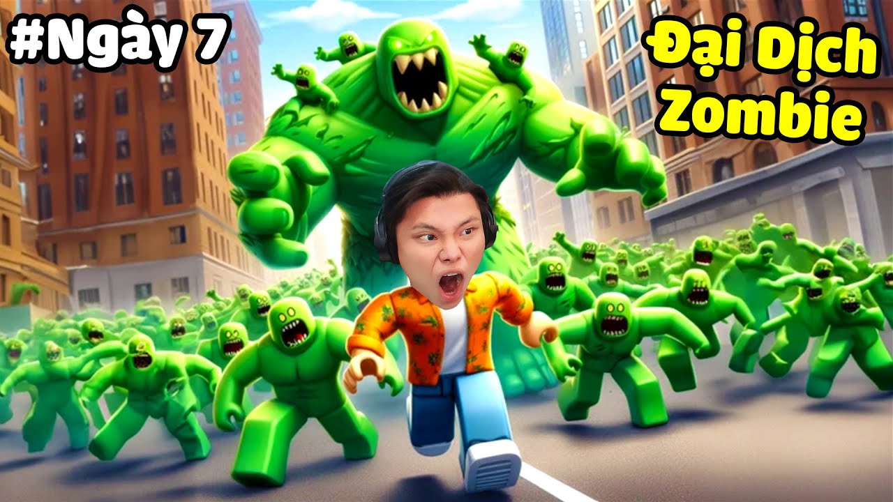 [ROBLOX] JAYGRAY SINH TỒN 100 NGÀY CHỐNG LẠI ĐẠI DỊCH ZOMBIE🥩🧟XÁC SỐNG CÀO LÂY NHIỄM VIRUS