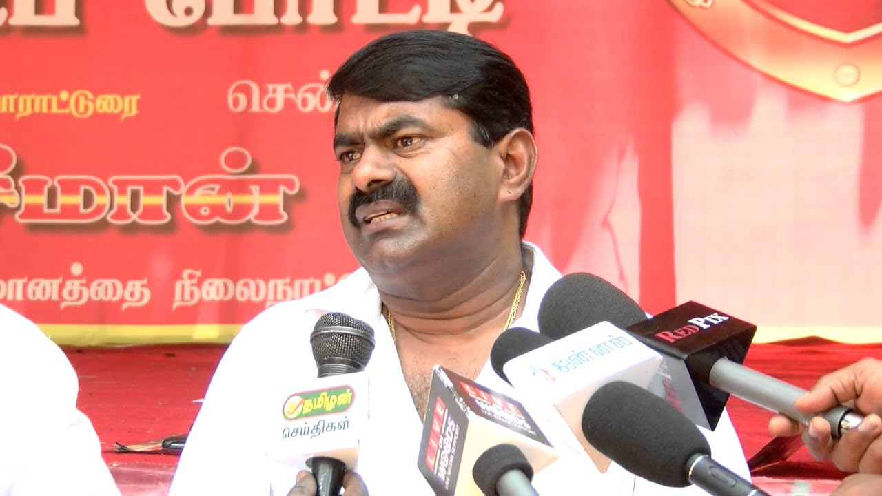 Achievement Award to Sarath Fonseka – India Cannot Insult Tamils Beyond this – Seeman