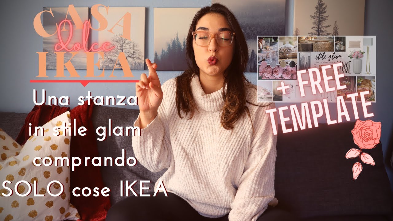 LO STILE GLAM ALL'IKEA - si può arredare in stile 