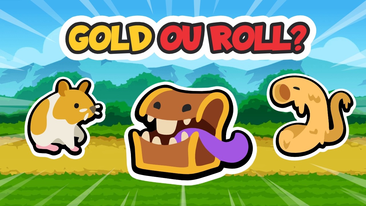 TIME DE GOLD (OU ROLL) COM O BAU ASSOMBRADO / Pack Semanal 🐯 - Super Auto Pets