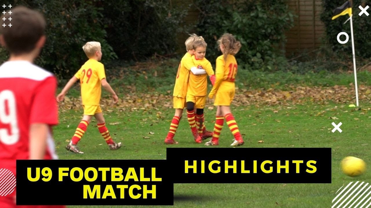 U9 Kids Football Match Highlights - Kids U9 Soccer game