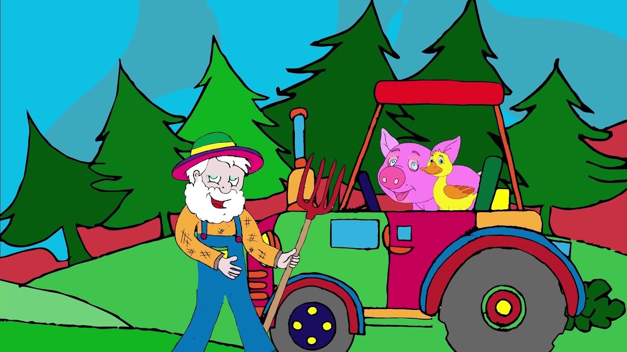 El viejo MacDonald tiene una granja - canciones infantiles - Yleekids Español