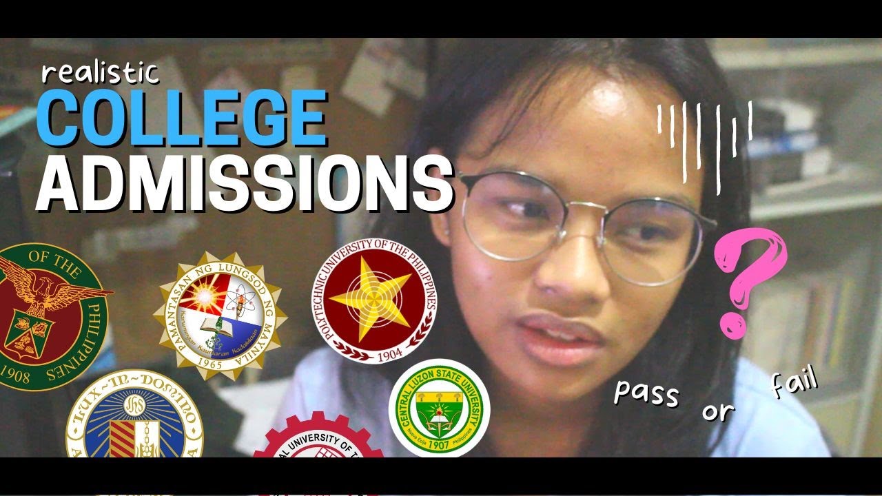 an average student's college admissions journey 💼 rejections, tears, and frustration
