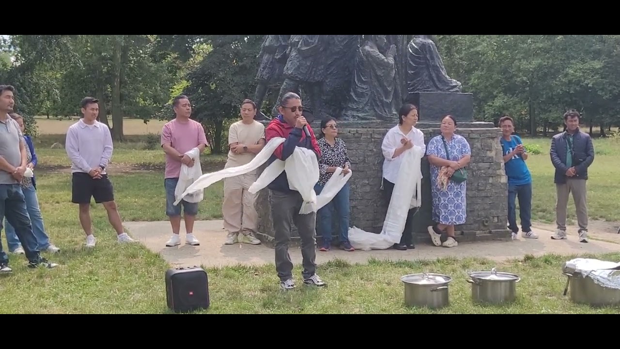 koratsokpa yarkyi and thanks giving party to our volunteers.(Part 1)||Tibetan vlogger paris||