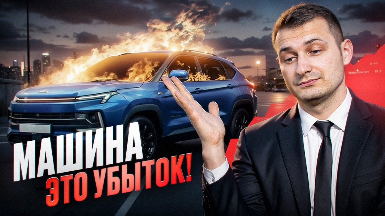 Если ты думаешь, что авто — актив, ты проиграл. Самый массовый финансовый самообман