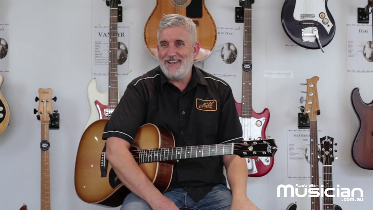 MATON 75TH ANNIVERSARY DIAMOND EDITION GUITAR INTERVIEW