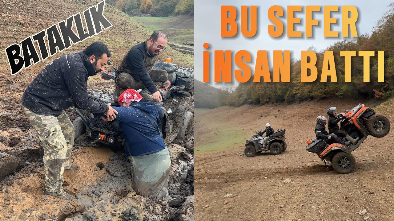 İNSAN YUTAN BATAKLIK ZORLU OFF ROAD / ŞİLE SAKLIGÖL