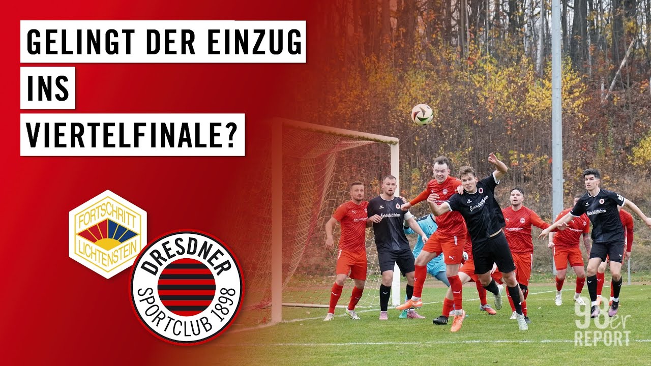 SSV Fortschritt Lichtenstein - Dresdner SC 1898 5:2 (15.11.2025) - 98er Spieltags-Report
