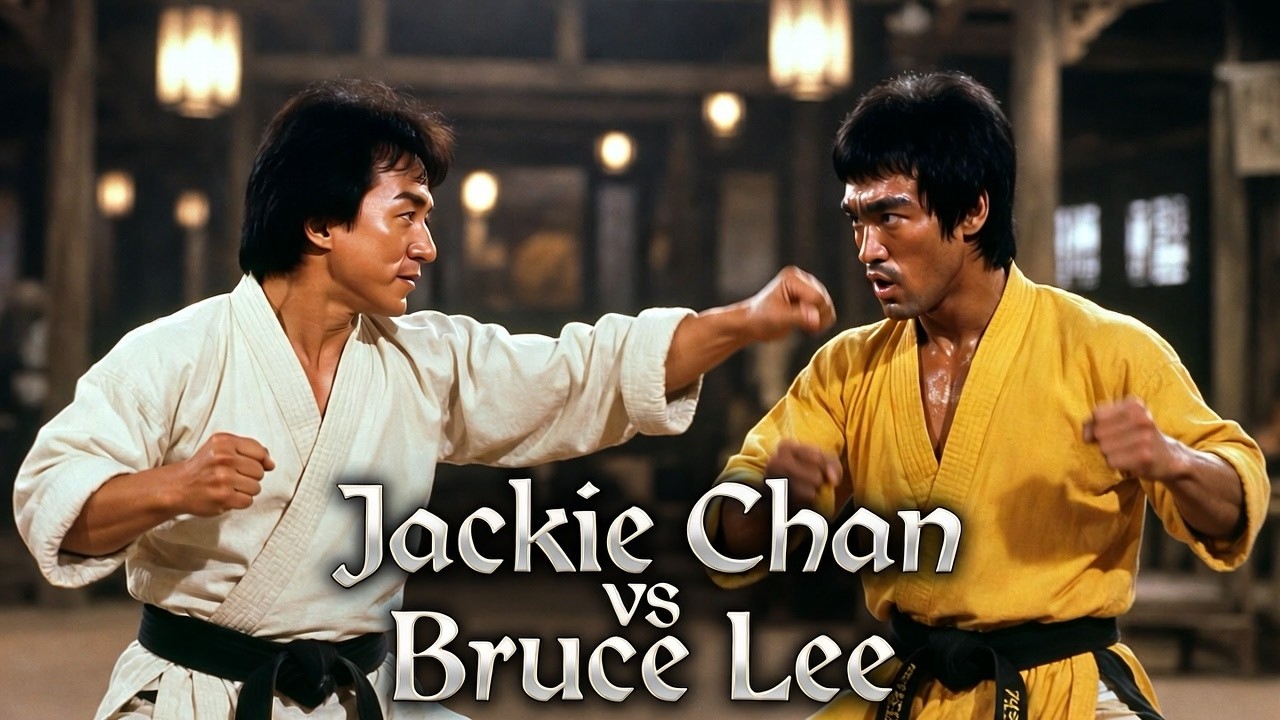 Bruce Lee vs Jackie Chan – Ultimate Martial Arts Showdown!