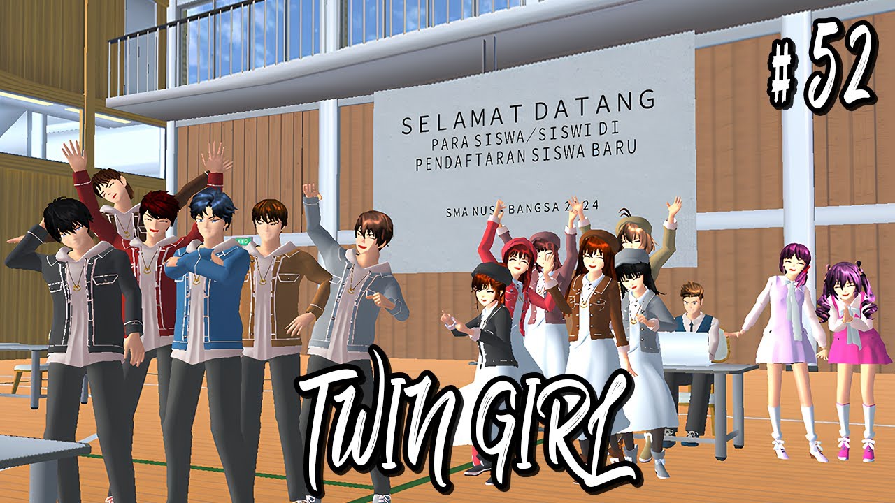 Rame Rame Daftar Masuk SMA | si Kembar Alice dan Alisia