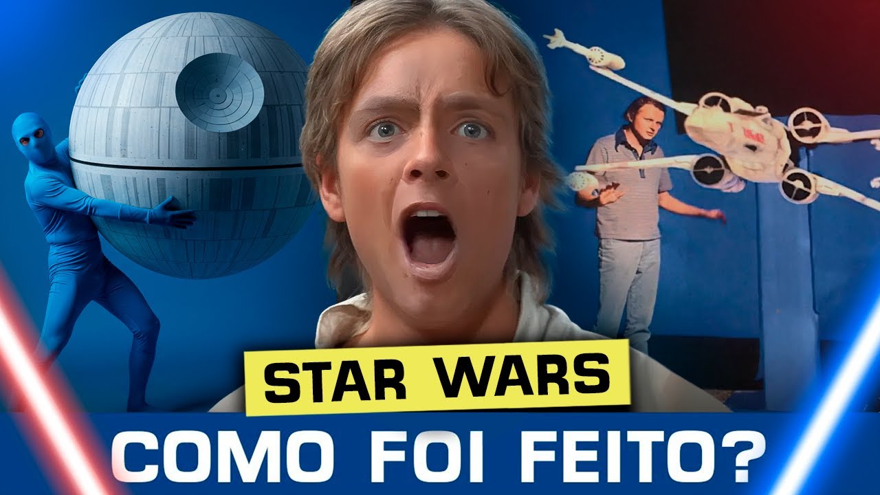 O SEGREDO dos EFEITOS de STAR WARS : Uma Nova Esperança (bastidores, como foi feito)