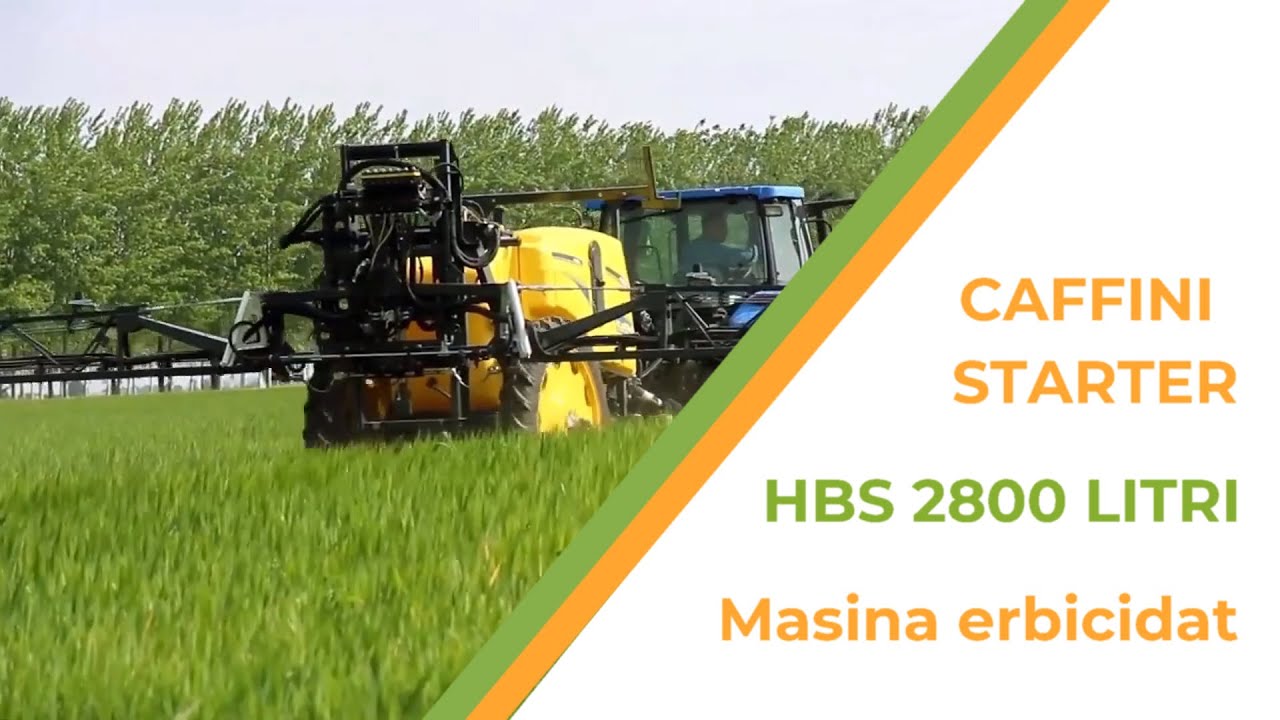 CAFFINI STARTER HBS Mașină de erbicidat 2800 litri