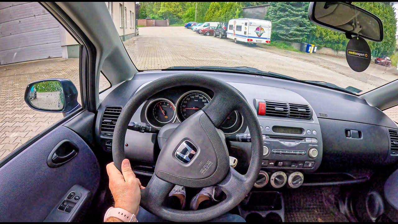 2007 Honda Jazz II [1.2 78 hp] | POV Test Drive #2046 Joe Black