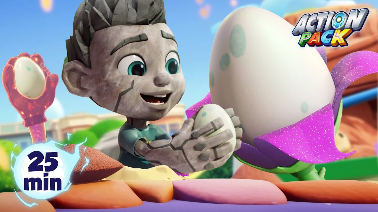 It's Just An Egg! Mason'ts Toughest Day | Action Pack | Cartoon Adventures for Kids