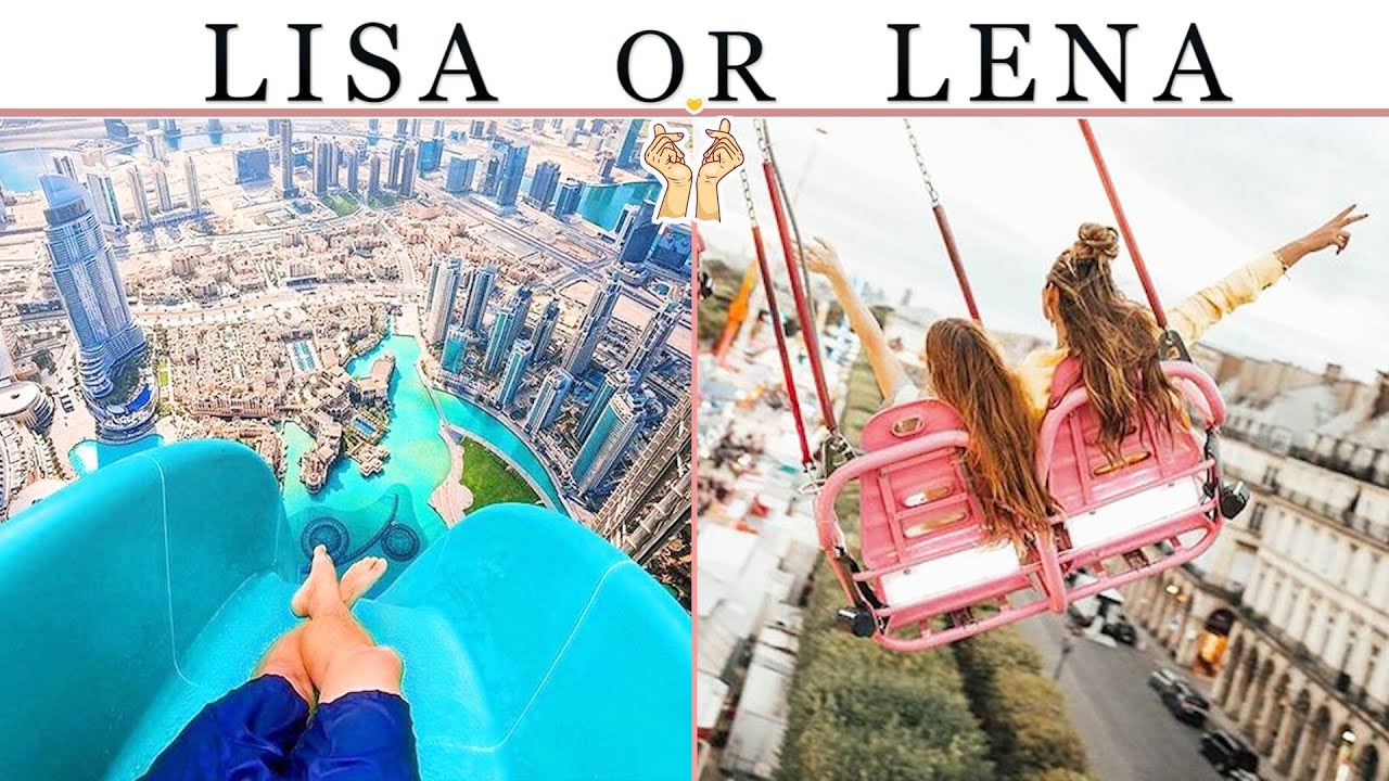 LISA OR LENA 💖 #57 SUMMER TIME ✈ ⛱ ⛵️ 🌈  ~