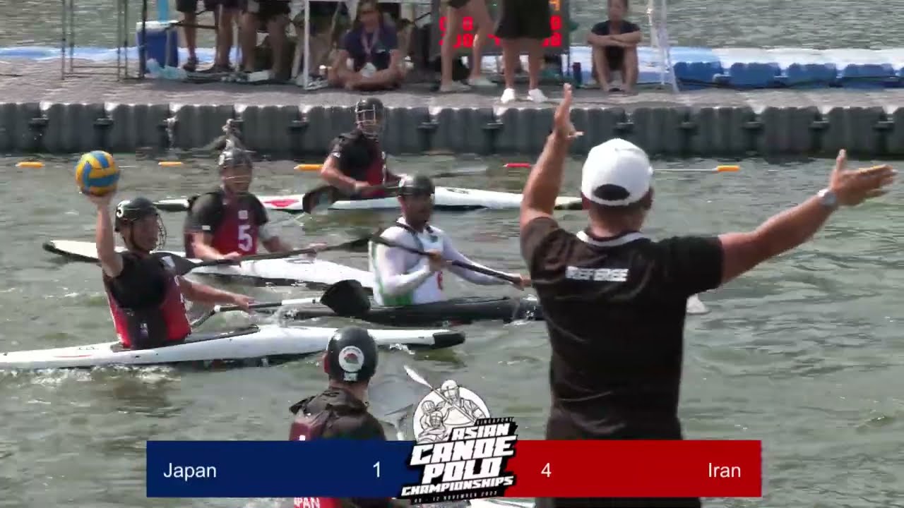 Day 2 of Asian Canoe Polo Championships 2023 - Part 2 (11 Nov 2023)