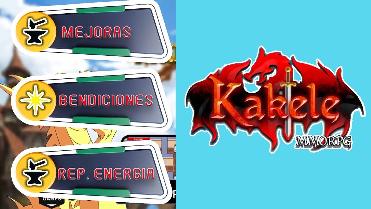 HERRERIA | MEJORAS | BENDICIONES | REPARACION DE ENEREGIA EN KAKELE MMORPG