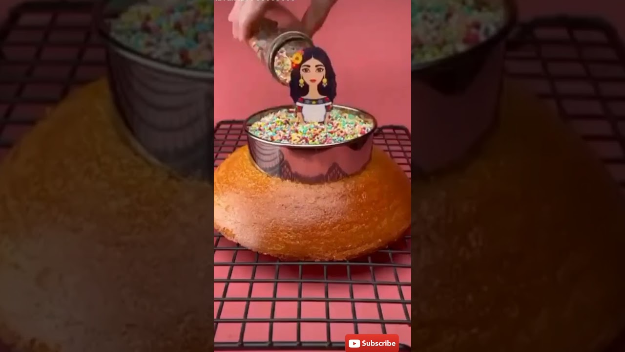 Pull me up doll cake 