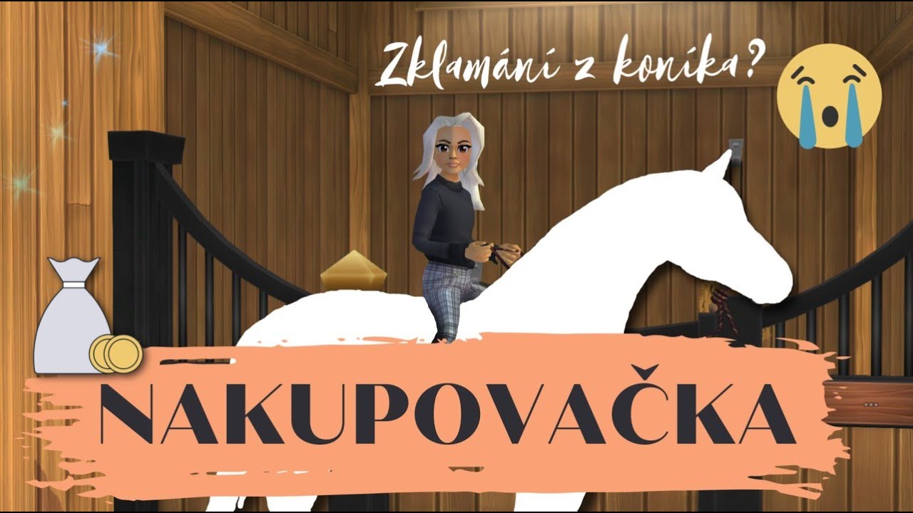 Večerní NAKUPOVAČKA🐴 || Zklamání z koně?!🤔 || SSO česky