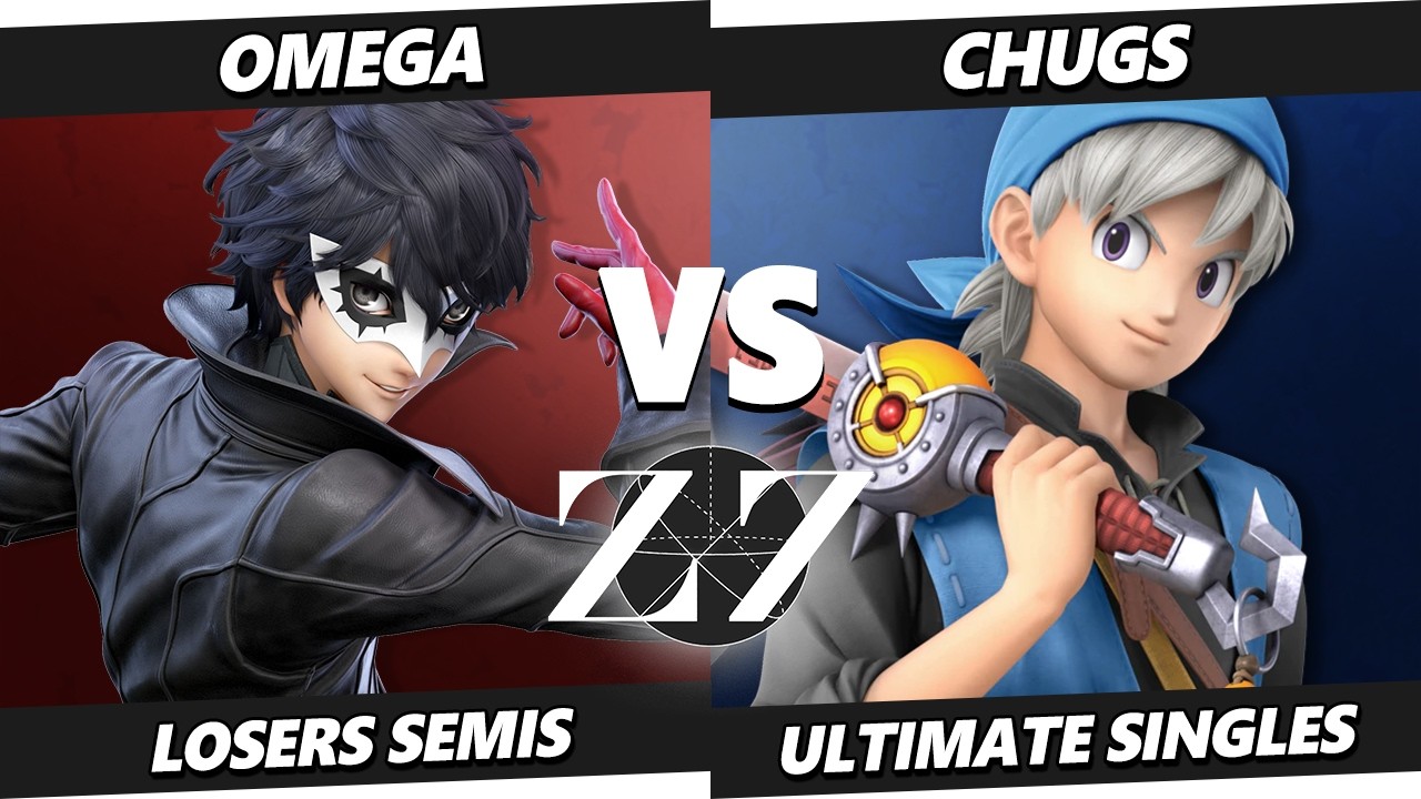 Zenith 7 LOSERS SEMIS - omega (Joker) Vs. Chugs (Hero) Smash Ultimate - SSBU