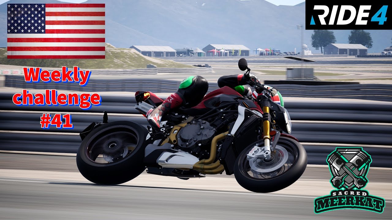 RIDE 4 - weekly challenge #41 - hotlap/record PC & bike setup