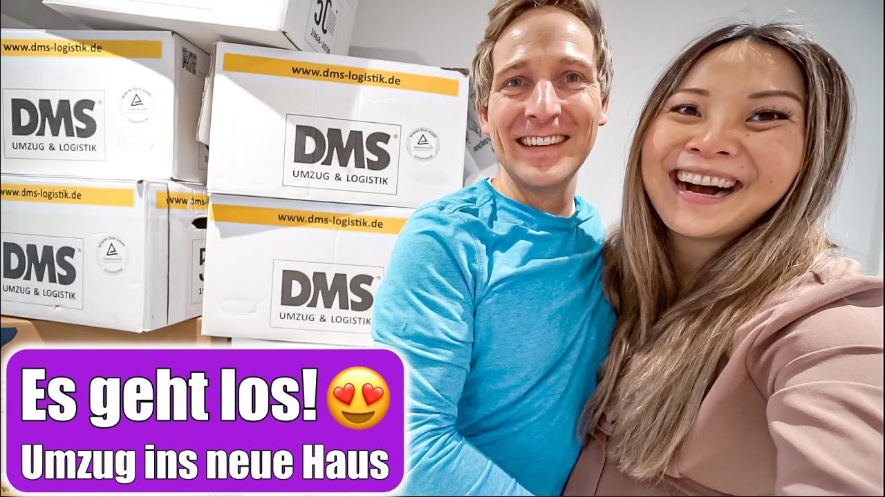 Es geht los 😱 Wir ziehen um! 2 LKW voll Gro&szlig;familien Chaos! Umzugstag 1! 24 Stunden VLOG Mamiseelen