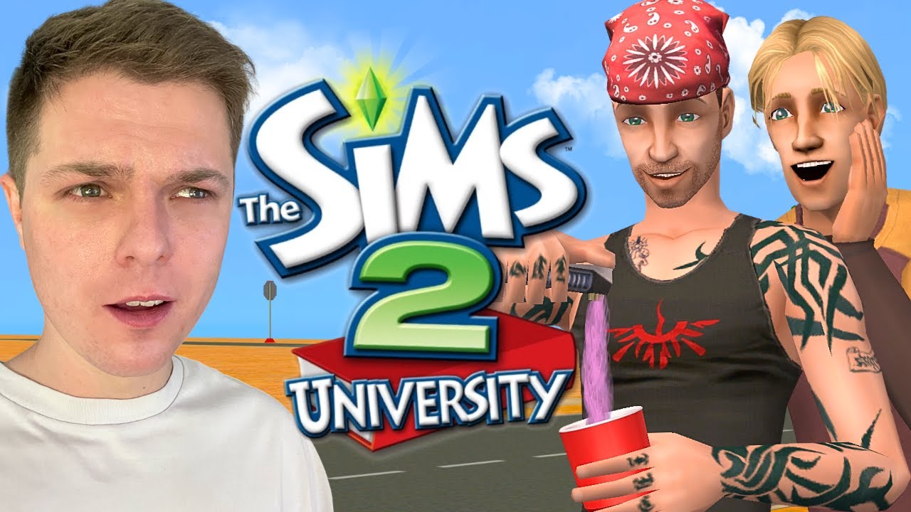 Управлять студенческим обществом в The Sims 2 — БОЛЕЕ ТРУДНО