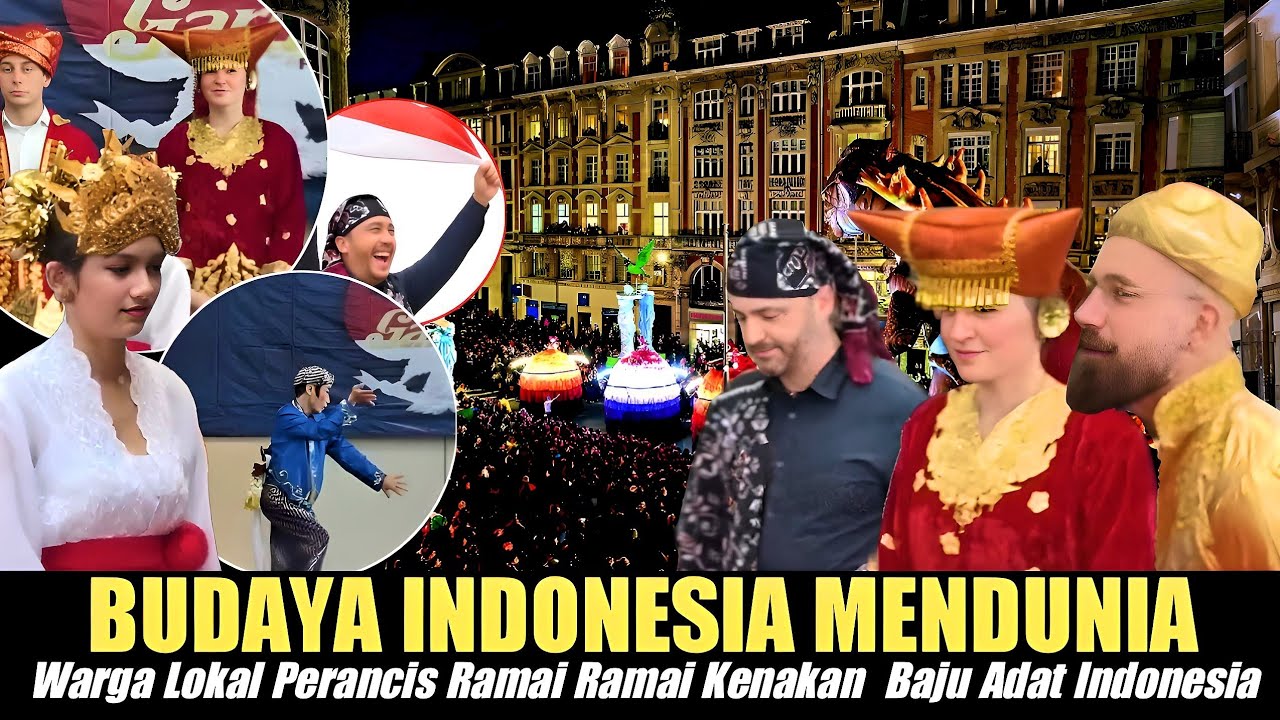 Budaya Indonesia&nbsp;Mendunia MENDADAK VIRAL! Festival Indonesia Gegerkan Prancis Budaya Kita Dicintai