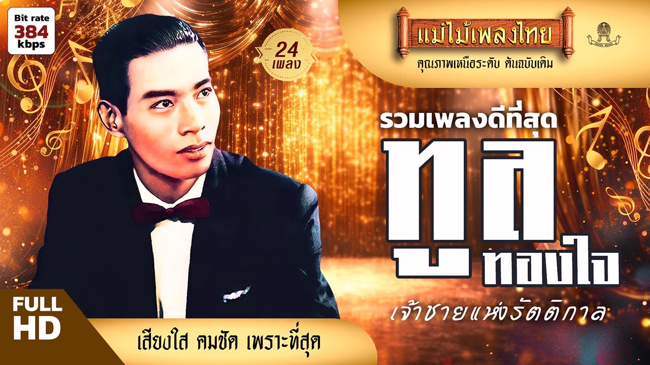 รวมเพลงชุดที่ดีที่สุด ทูล ทองใจ เจ้าชายรัตติกาล 24 เพลงฟังยาวๆ #แม่ไม้เพลงไทย #เพลงดังต้นฉบับ