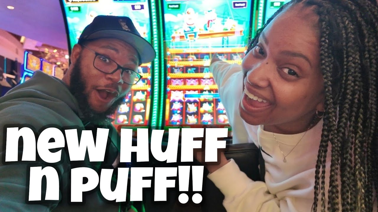 We Found The New Huff N Puff High Rise Slot Machine In Vegas!!