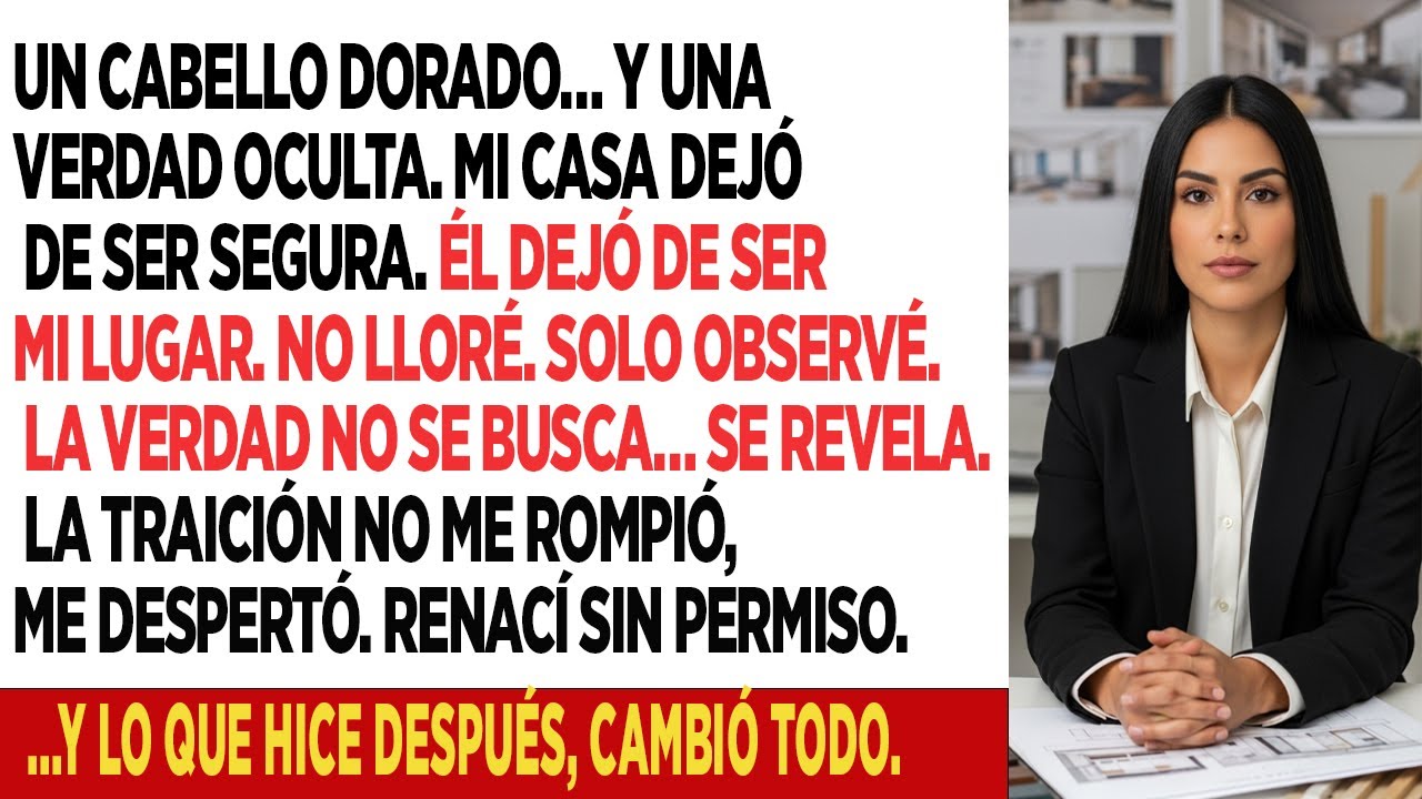 Un cabello rubio en mi ducha cambió mi vida para siempre