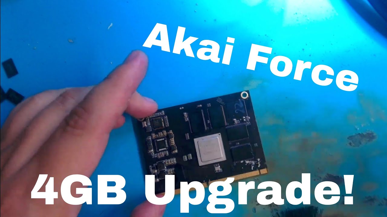 Akai Force 4GB RAM Upgrade is possible!