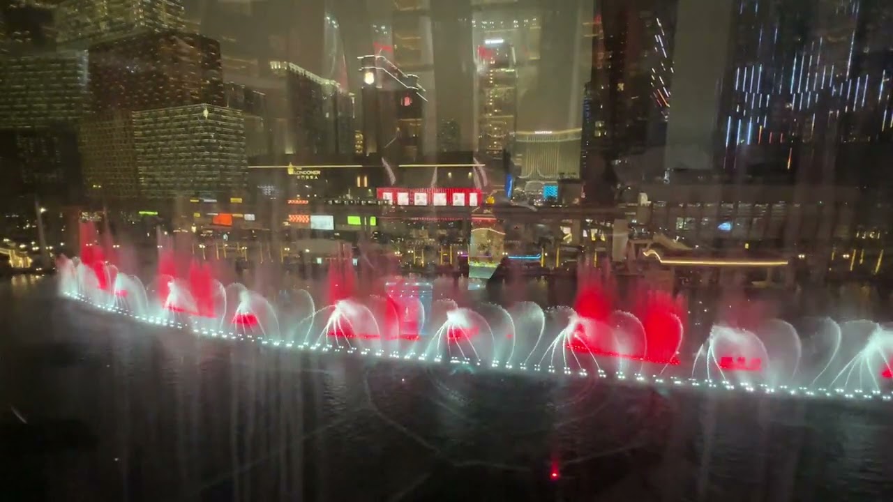 永利皇宮 搭覽車看水舞