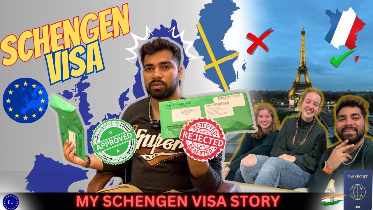 Schengen Visa 🇪🇺 for Indians 🇮🇳: My Rejection ❌& Approval ✅Story!