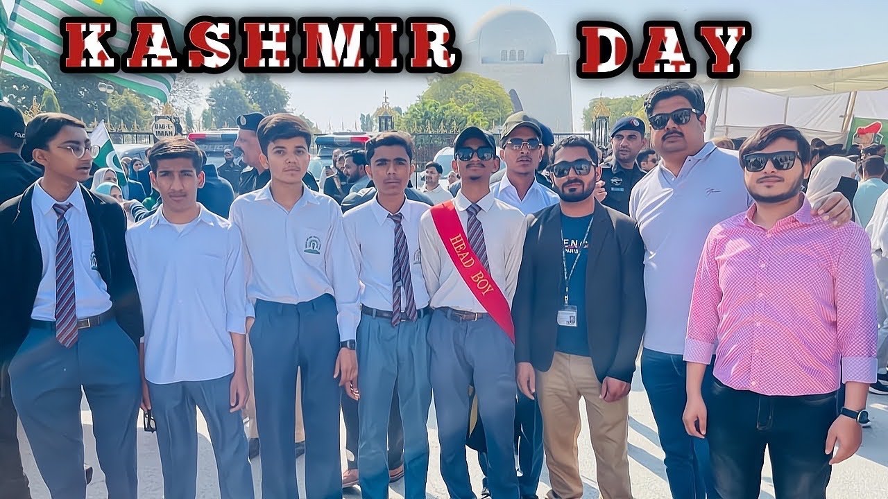 ♥️❤️ KASHMIR DAY 05 FEB 2026 | Peaceful Solidarity 🚶‍♂️ Walk 🚶‍♀️✨ Quaid E Azam Mazar ✨