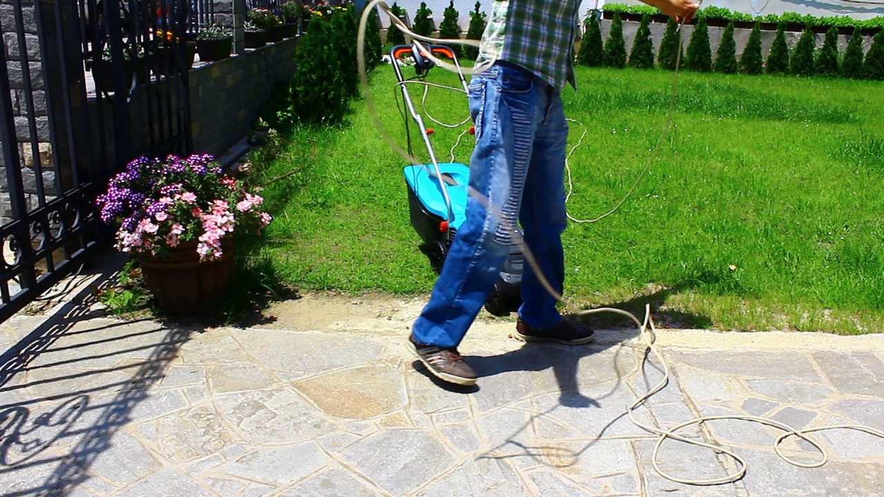 Първи тест на електрическа косачка Gardena PowerMax 1200/32