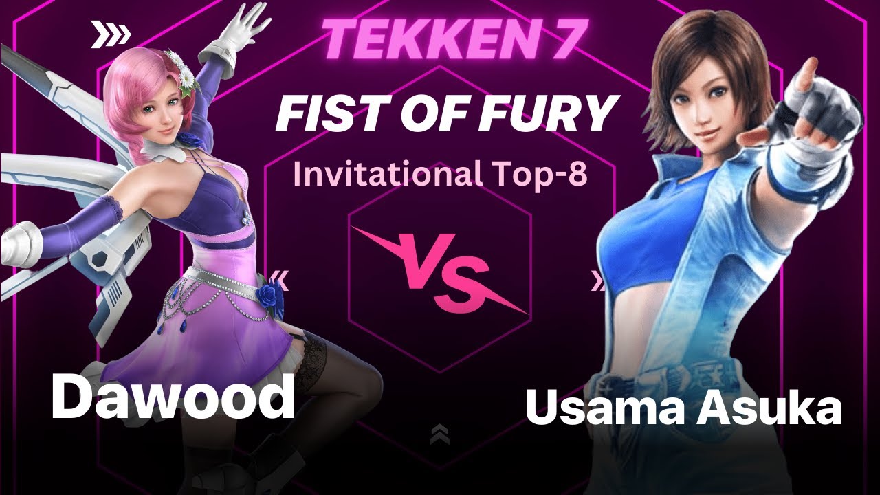 Tekken 7 Fist of Fury Top-8 | Dawood Sikandar (Alisa) vs Usama (Asuka)