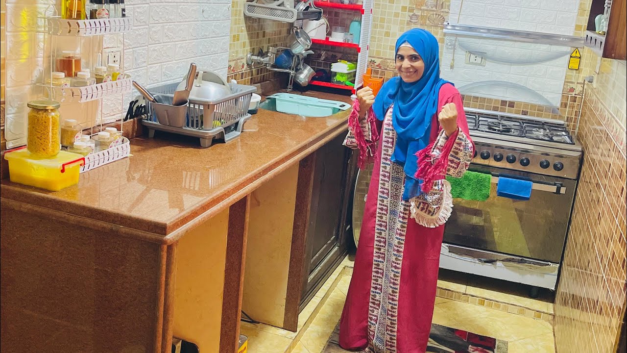 غيرت شكل المطبخ💁‍♀️ انبهرت من شكلة🫰🥰 ايه راءيكم بعد التعديل   ؟ 🧐