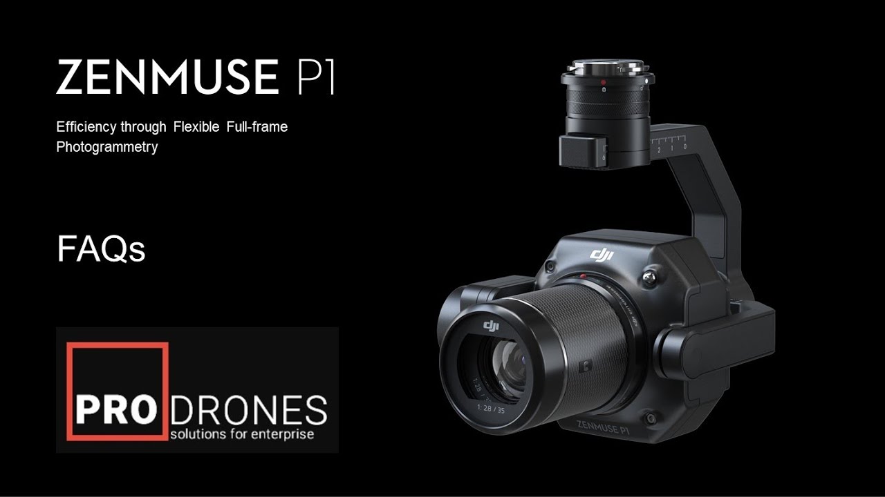 DJI Zenmuse P1 - 45MP Full Frame Photogrammetry Camera - FAQs
